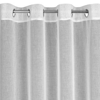 Firana gotowa na przelotkach DANA 140x250 Eurofirany biały