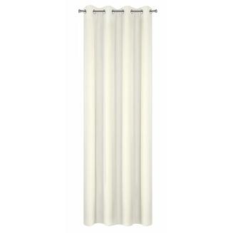 Zasłona gotowa na przelotkach RITA 140x250 Eurofirany kremowa