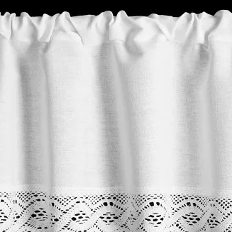 Firana gotowa na taśmie VINCE 30x150 Eurofirany biały