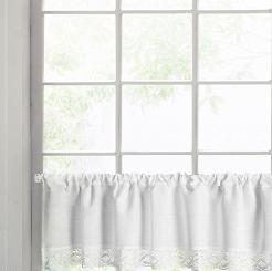 Firana gotowa na taśmie VINCE 30x150 Eurofirany biały