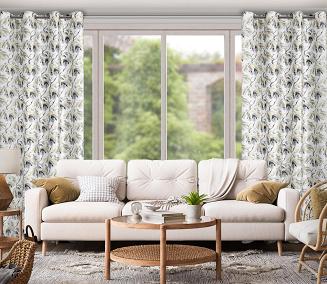 Zasłona gotowa na przelotkach MELISA 140x250 Eurofirany wielokolorowy