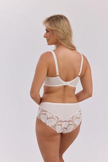 Biustonosz GAIA Semi-soft Keto 1134 półusztywniany ecru mokka