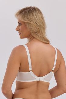 Biustonosz GAIA Semi-soft Keto 1134 półusztywniany ecru mokka