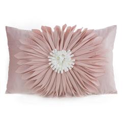 Poszewka dekoracyjna FLORES 30x50 Eurofirany pudrowy