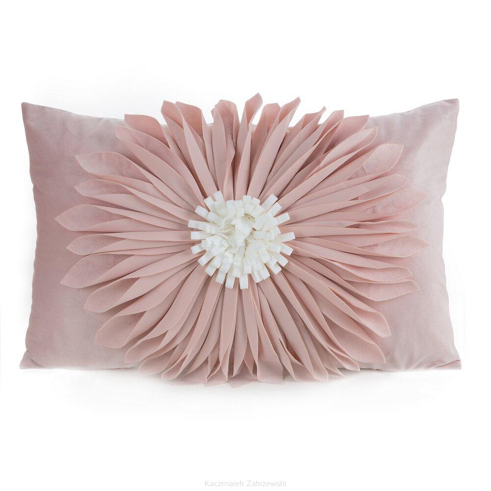 Poszewka dekoracyjna FLORES 30x50 Eurofirany pudrowy