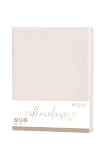 Prześcieradło flanelowe z gumką SIN 120x200 + 30 cm szare