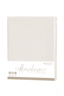 Prześcieradło flanelowe z gumką SIN 120x200 + 30 cm szare