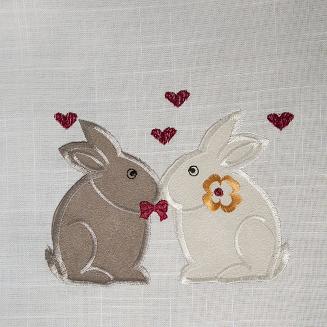 Obrus dekoracyjny DETO 85x85 Eurofirany beżowy