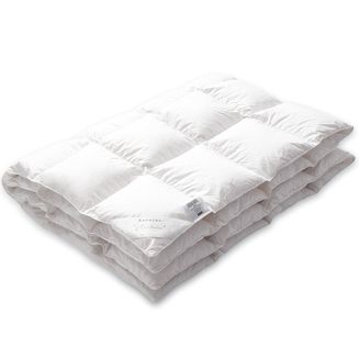 Kołdra puchowa CAŁOROCZNA 200x220 PREMIUM biała 100% puch