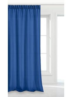 Classic Blue Zasłona Gotowa Do Salonu Na Taśmie 140x270 VIVA