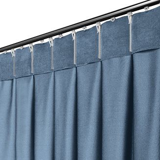 Zasłona gotowa DORA Eurofirany niebieski