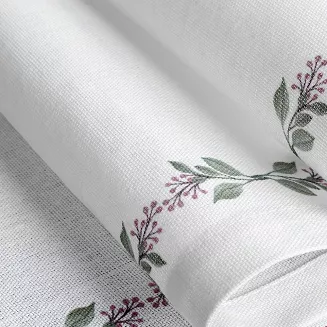 Obrus dekoracyjny LILY 85x85 Eurofirany biały