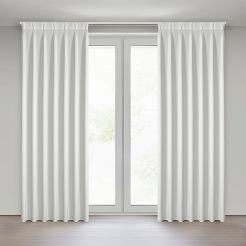 Zasłona gotowa MELANIE 140x270 Eurofirany biały