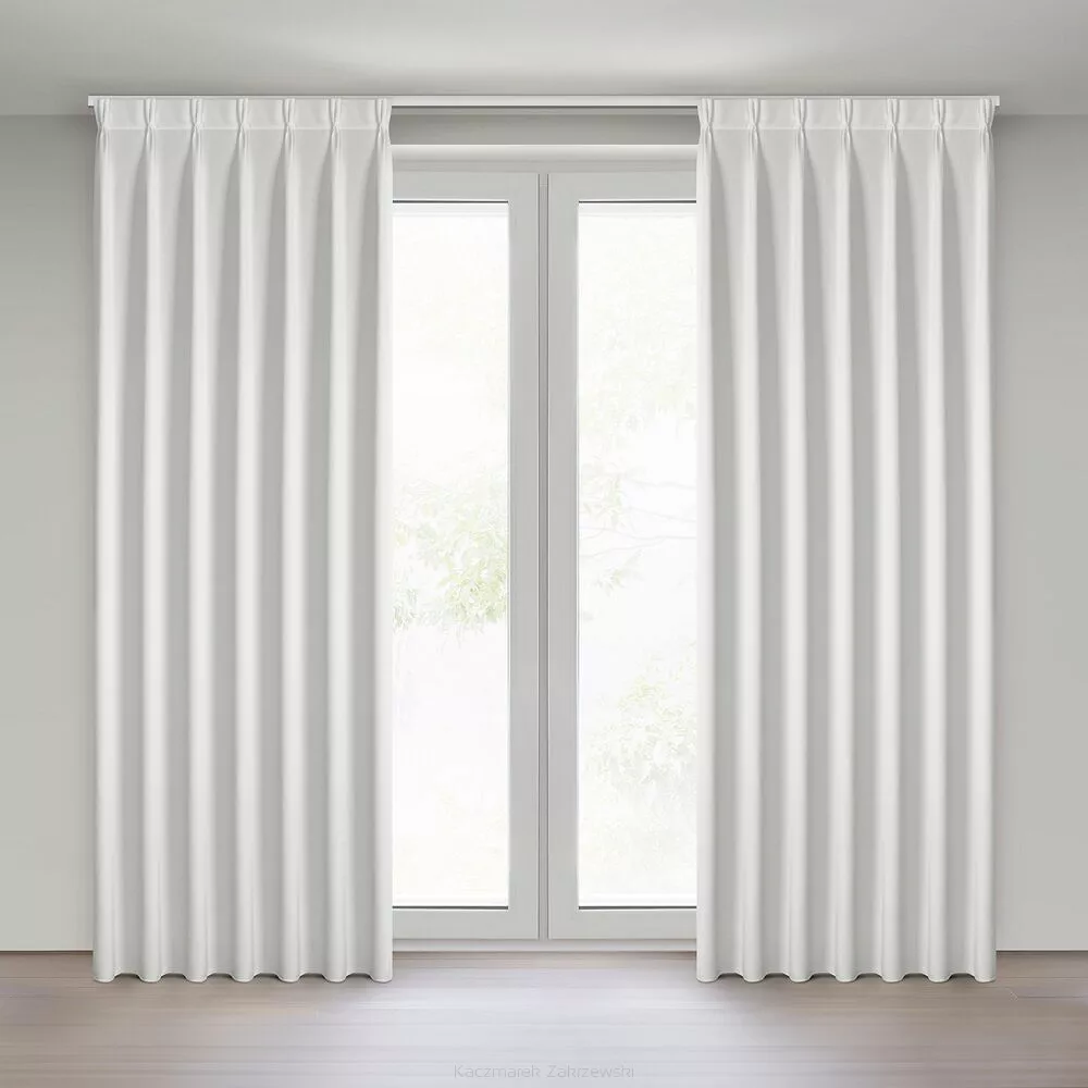 Zasłona gotowa MELANIE 140x270 Eurofirany biały