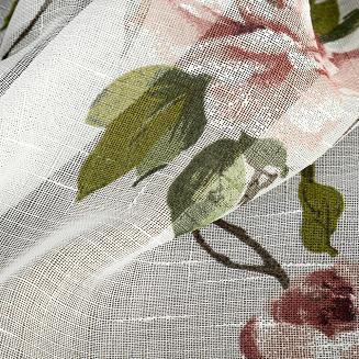 Zasłona gotowa na przelotkach RUTH 135x250 Eurofirany biały