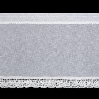 Firana gotowa na taśmie LARI 150x60 Eurofirany biały