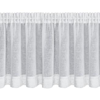 Firana gotowa na taśmie LARI 150x60 Eurofirany biały