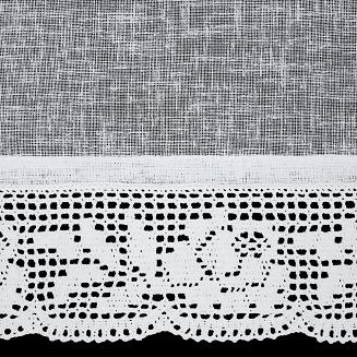 Firana gotowa na taśmie LARI 150x60 Eurofirany biały