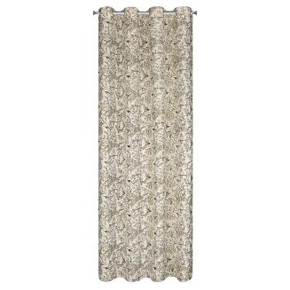 Zasłona gotowa na przelotkach LUCINA 140x250 Eurofirany srebrny