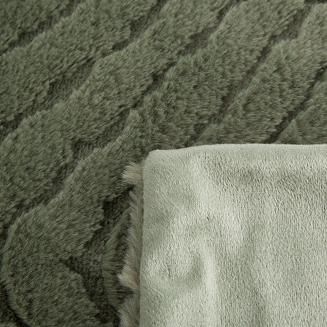 Koc narzuta KATE 150x200 Eurofirany oliwkowy