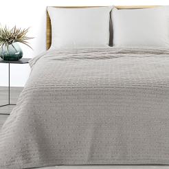 Koc narzuta LISA 130x170 Design91 srebrny