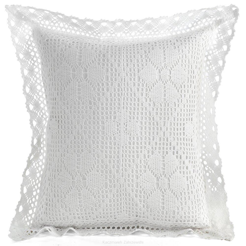 Poszewka dekoracyjna MIRELLA 40x40 Eurofirany biały