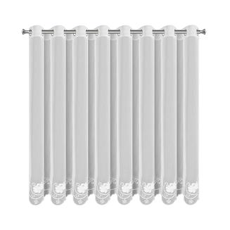 Firana gotowa na przelotkach LETI 350x160 Eurofirany biały