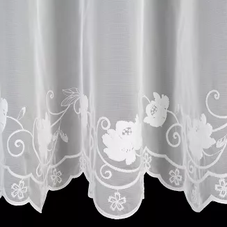 Firana gotowa na przelotkach LETI 350x160 Eurofirany biały