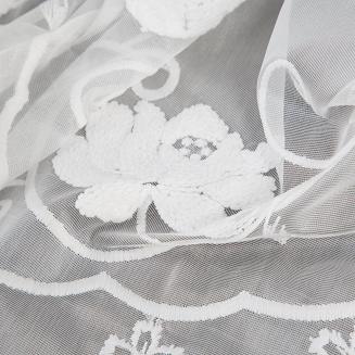 Firana gotowa na przelotkach LETI 350x160 Eurofirany biały