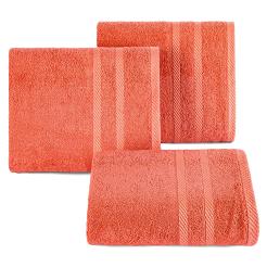 Ręcznik bawełniany MILO 30x50 Eurofirany koralowy