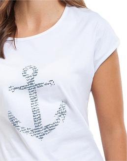 Piżama damska LUNA kod 475 biała