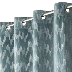 Zasłona gotowa na przelotkach ACHILL 140x250 Eurofirany morski