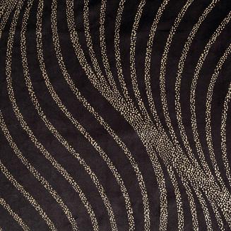 Firana gotowa na taśmie VICTORIA3A 140x270 Eurofirany czarny/szampański