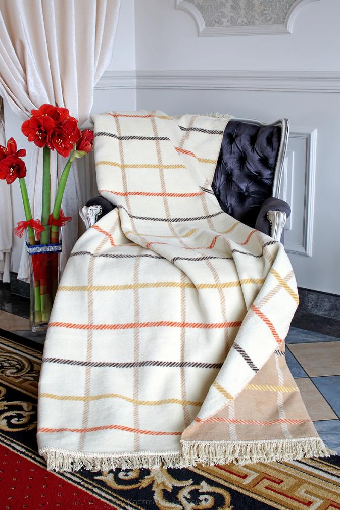 Koc bawełniano - akrylowy 150 x 200 