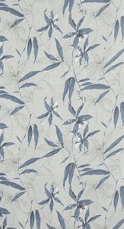 Zasłona gotowa na przelotkach PATI 140x250 Eurofirany niebieski