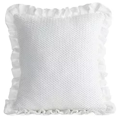 Poszewka dekoracyjna MUSLIN 45x45 Eurofirany biały