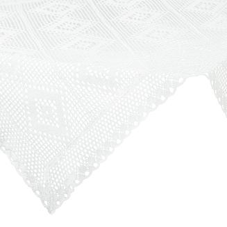 Obrus dekoracyjny OLIVIA 85x85 Eurofirany biały