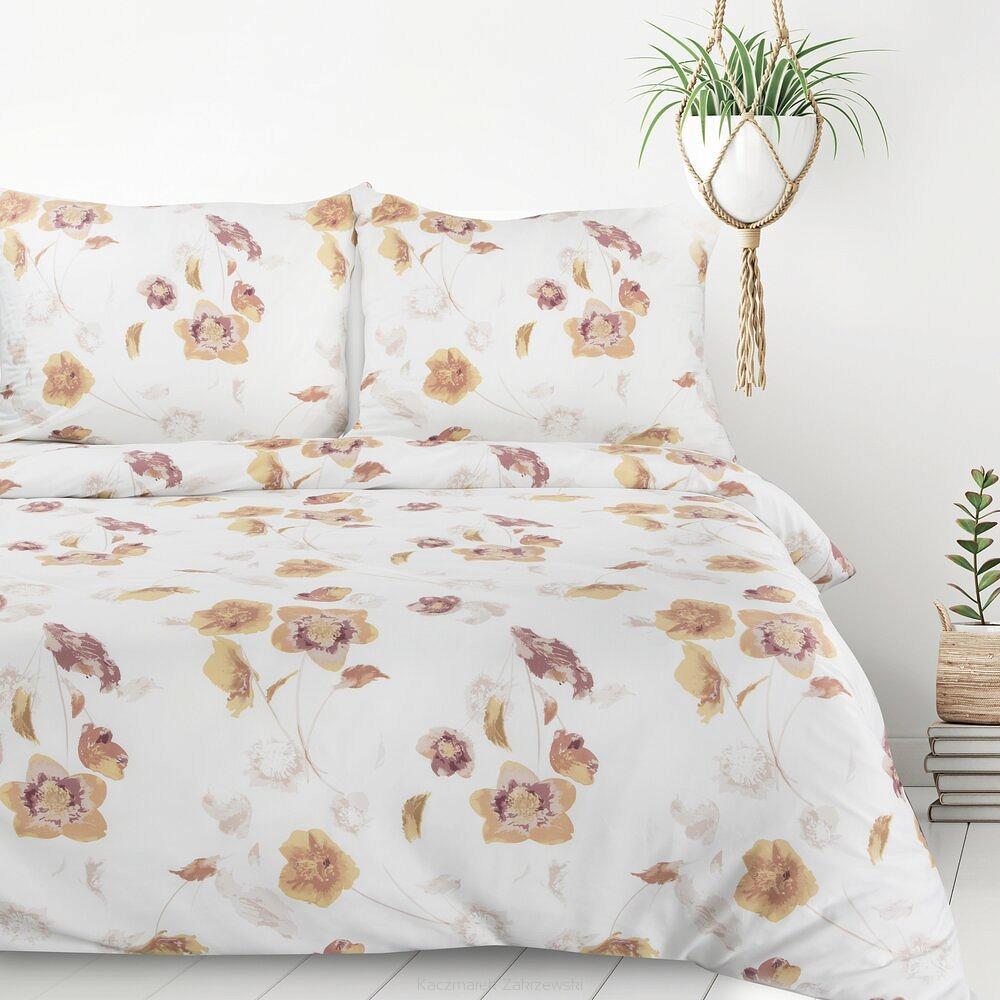 Pościel bawełniana IGA 140x200 Design91 biały