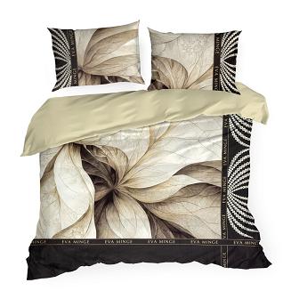 Pościel satynowa SYLVIA 160x200 Eva Minge Eurofirany wielokolorowy