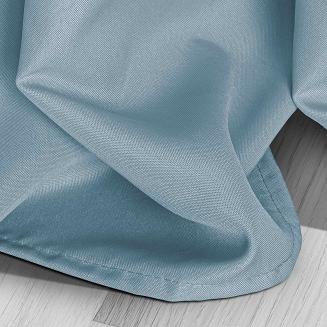 Błękitna Zasłona Do Kuchni Na Taśmie 140x175 VIVA