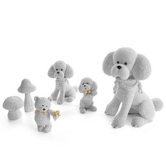 Figurka dekoracyjna ELDO Eurofirany srebrny