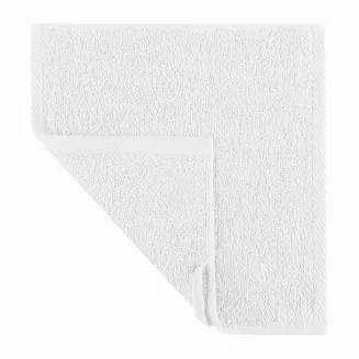 Ręcznik frotte Bari 30x30 gładki biały