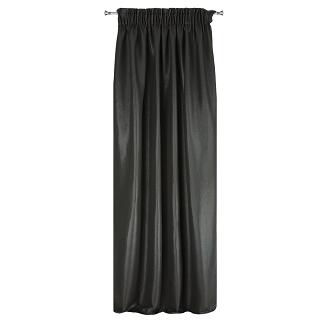 Zasłona gotowa na taśmie AGGIE 140x270 Eurofirany czarny