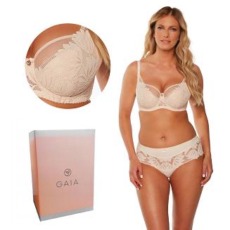 Biustonosz Semi-Soft Keto 1134 półusztywniany beżowy