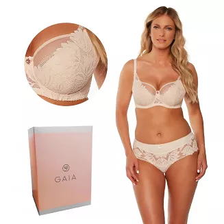 Biustonosz Semi-Soft Keto 1134 półusztywniany beżowy
