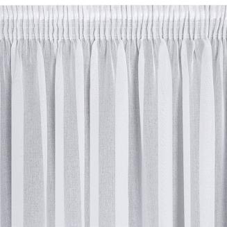 Firana gotowa na taśmie ELPIDIA 350x150 Eurofirany biały