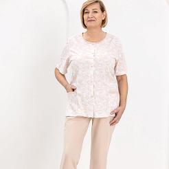 Piżama damska REGINA kod 738 beż