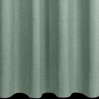 Zasłona gotowa na taśmie JULA2 140x270 Eurofirany ciemnozielony