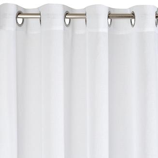 Firana gotowa na przelotkach ESIM 140x250 Eurofirany biały