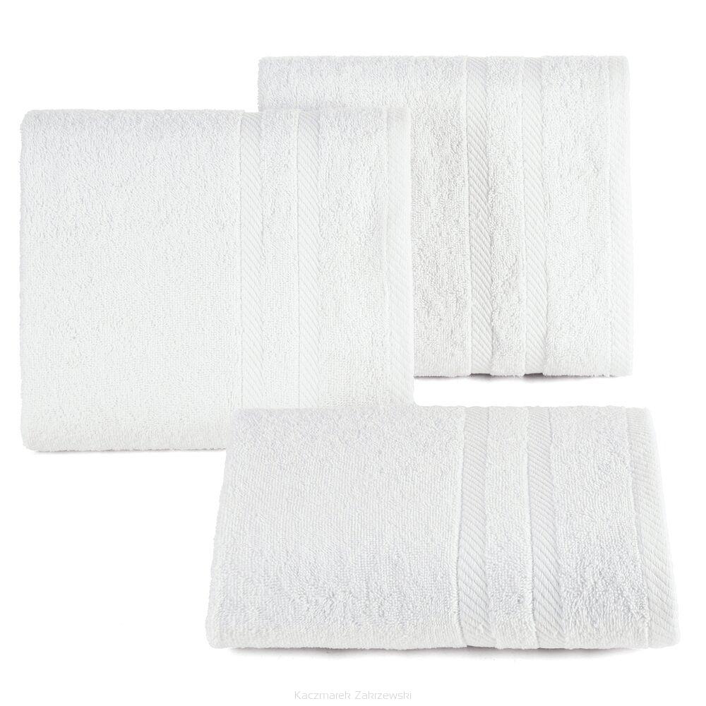 Ręcznik bawełniany MILO 100x150 Eurofirany biały